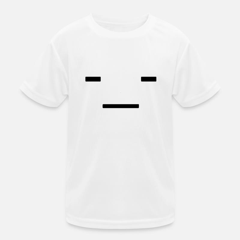 Cara Camiseta funcional para niños