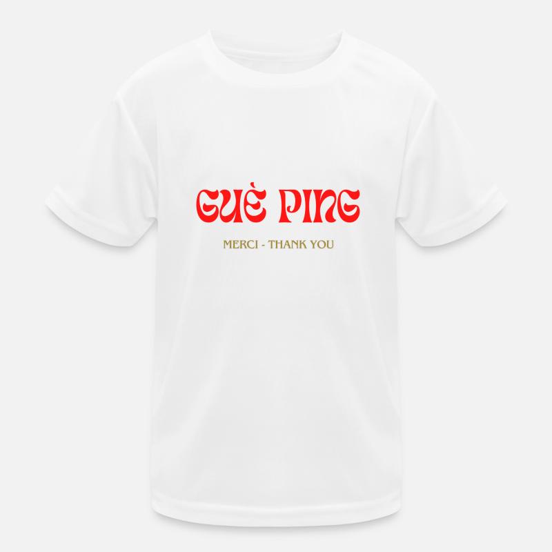 Guè Ping Kinder Funktions-T-Shirt