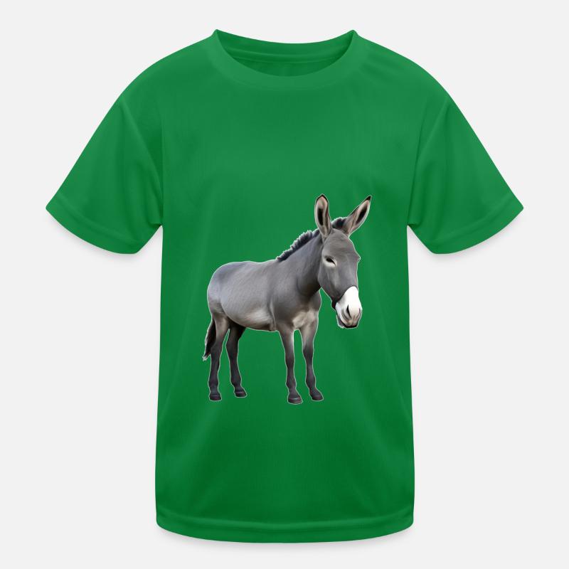 Âne T-shirt sport Enfant