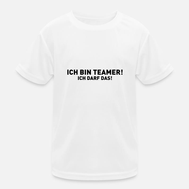Ich bin Teamer! - Ich darf das! Kinder Funktions-T-Shirt