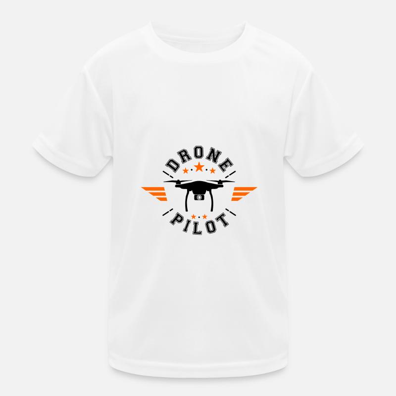 Pile de drones T-shirt sport Enfant