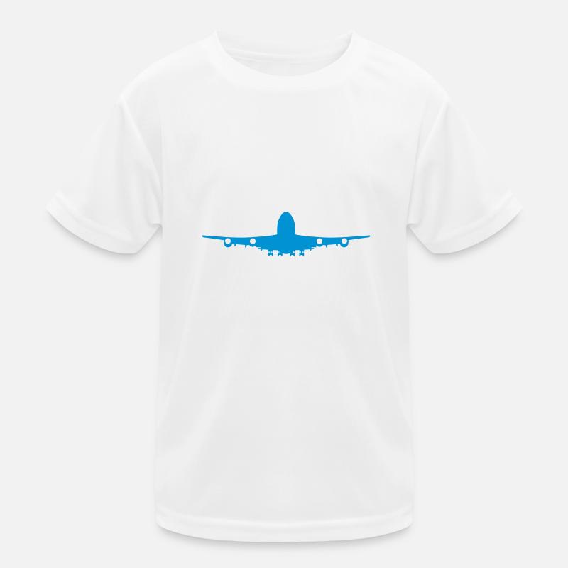 Flugzeug Kinder Funktions-T-Shirt