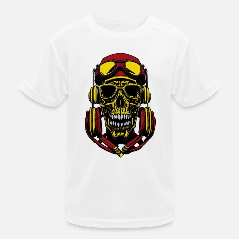 Révélations dévoilées, crâne éclairé T-shirt sport Enfant