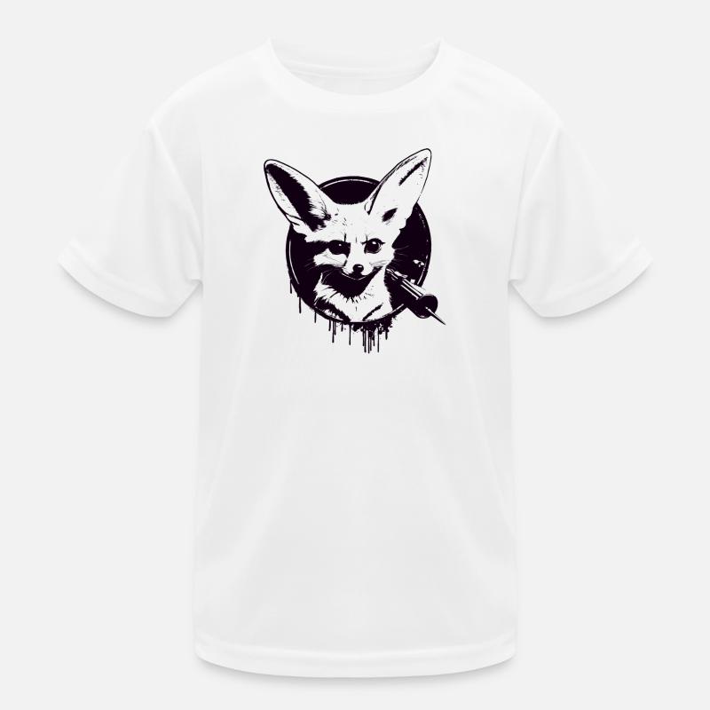 Fennec - T-shirt sport Enfant - blanc