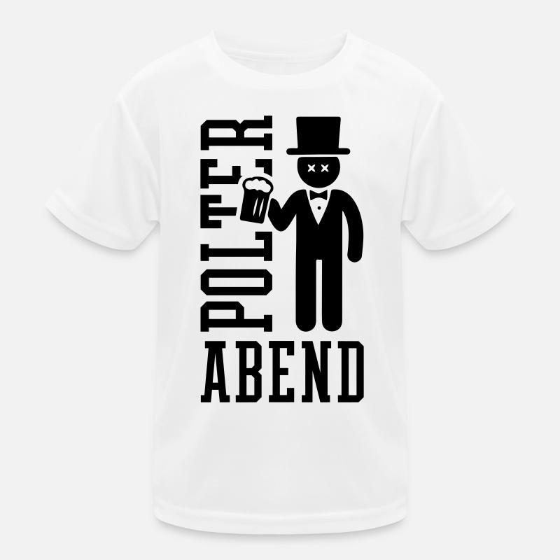 Polterabend Bräutigam Kinder Funktions-T-Shirt