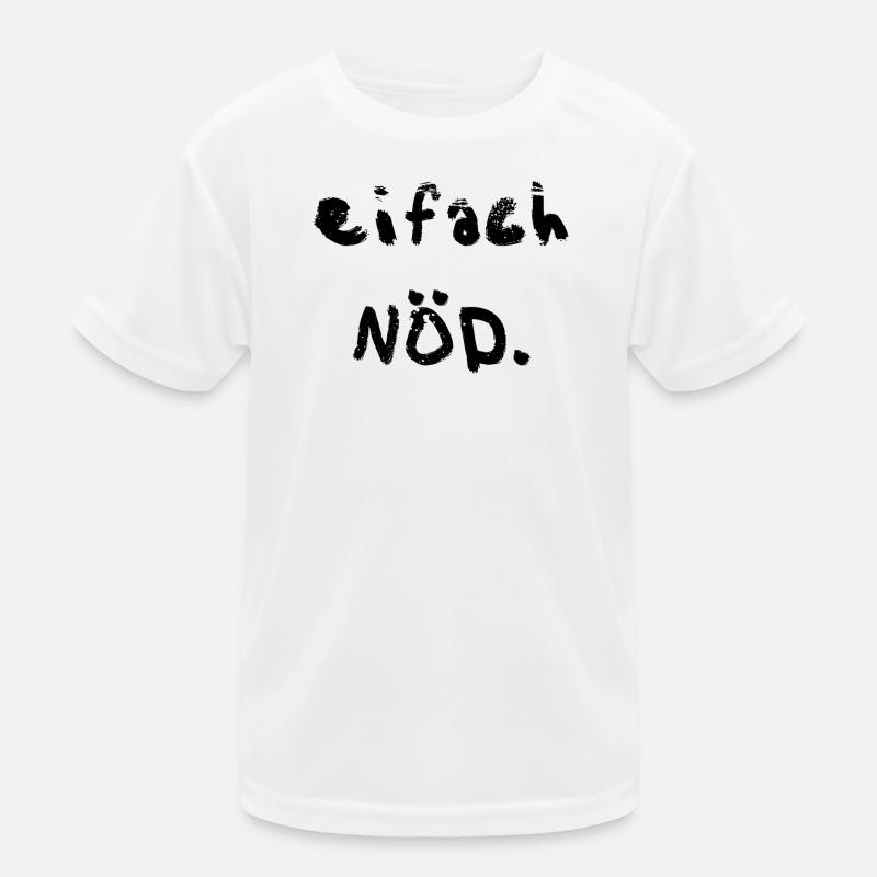 eifach nöd Kids Functional T-Shirt
