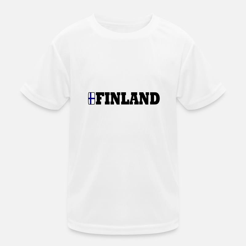 Finland Kids Functional T-Shirt