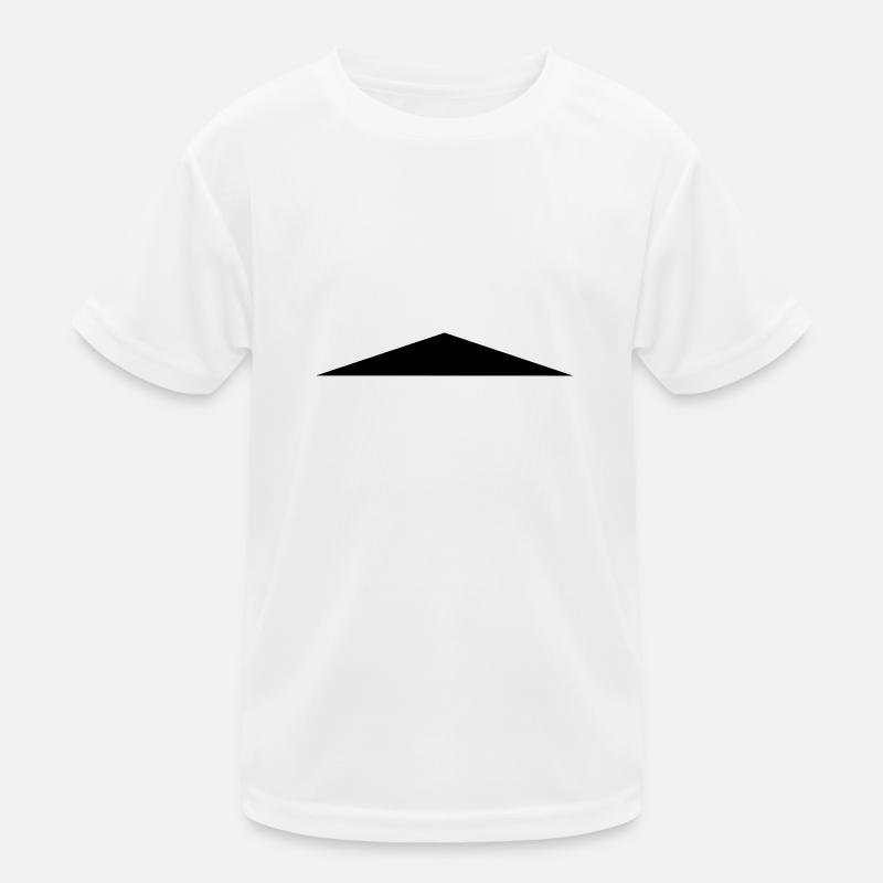 Gleichschenkliges Dreieck // flach Kinder Funktions-T-Shirt