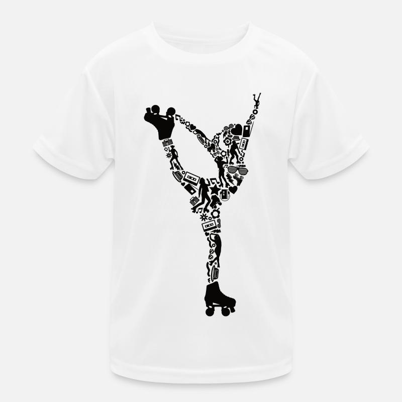 Roller Skates Girls Roller Skating Roller Skates Kids Functional T-Shirt