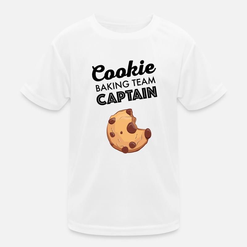 Cookie Baking Team Captain Weihnachten Kekse Kinder Funktions-T-Shirt