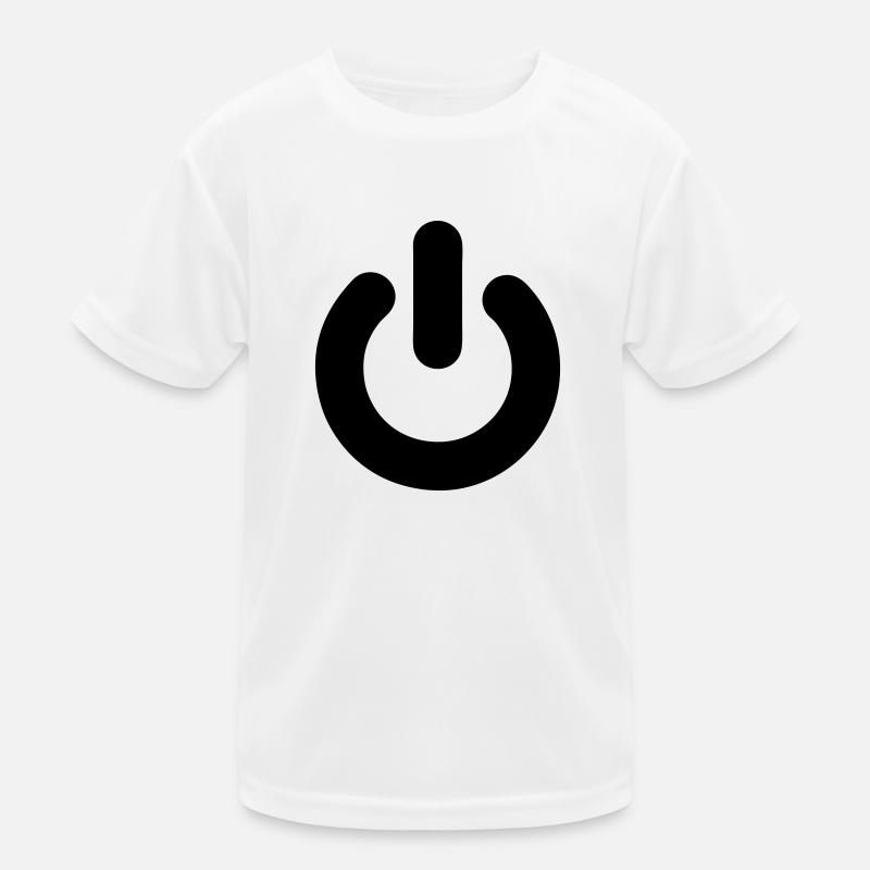 on, off, switch, PC, computer, SWITCH, on, out, Kids Functional T-Shirt