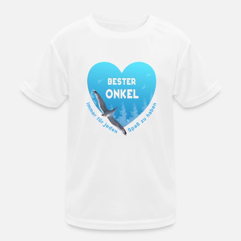 bester Onkel Kinder Funktions-T-Shirt