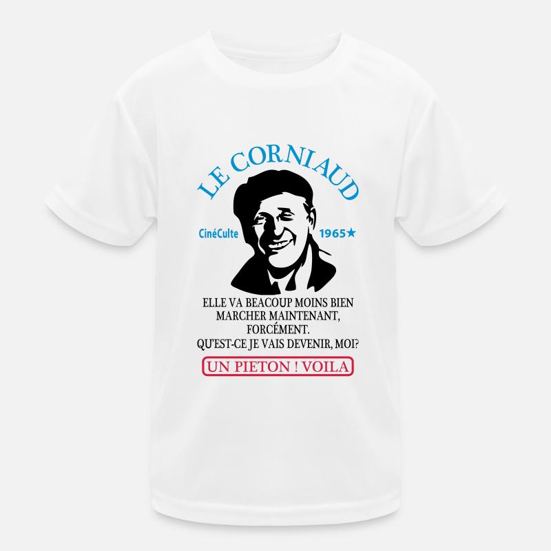 le corniaud cinéculte 1965 bourvil T-shirt sport Enfant