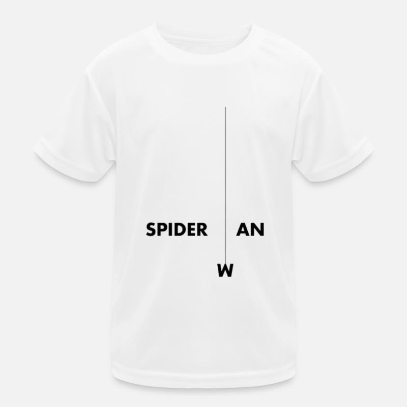 Man Spider Kinder Funktions-T-Shirt
