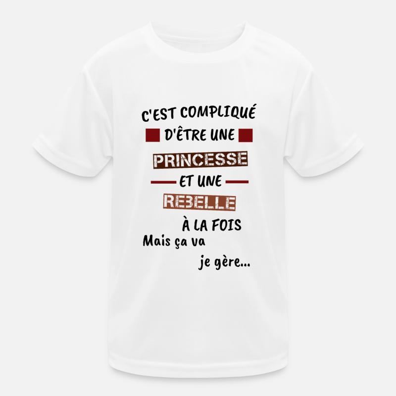 Princesse T-shirt sport Enfant