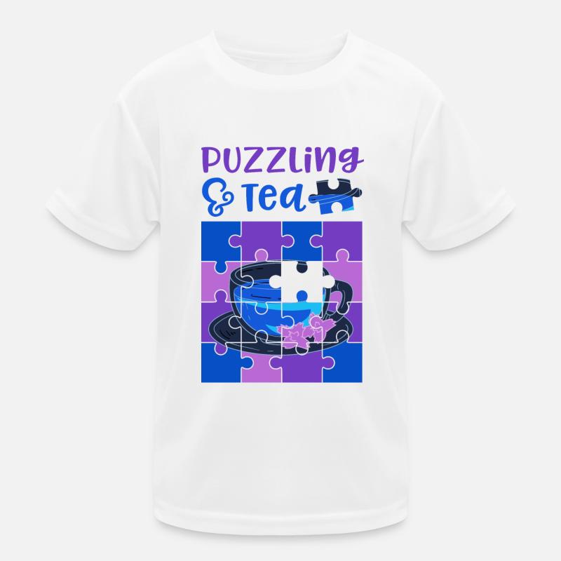 Puzzle- und Tee-Hobby-Puzzles Kinder Funktions-T-Shirt