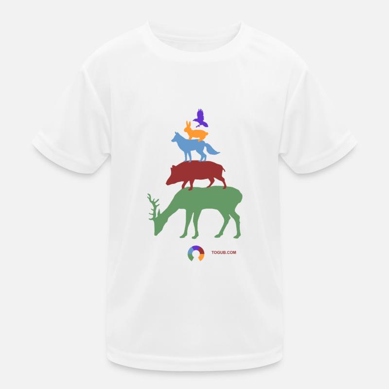 Pyramide ANIMALs Bois T-shirt sport Enfant