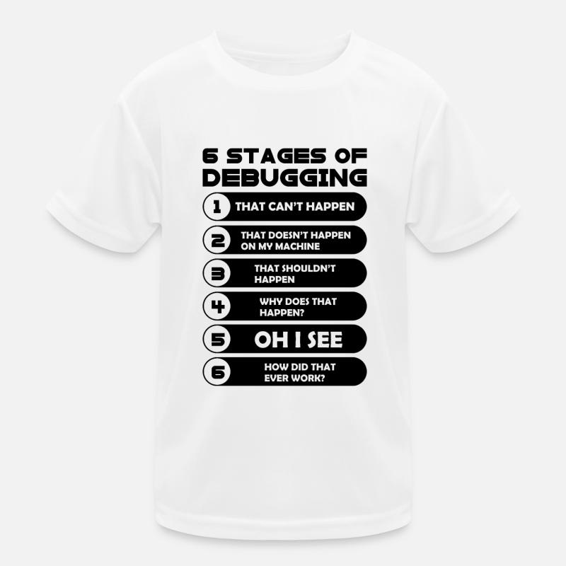 Programmieren Kinder Funktions-T-Shirt