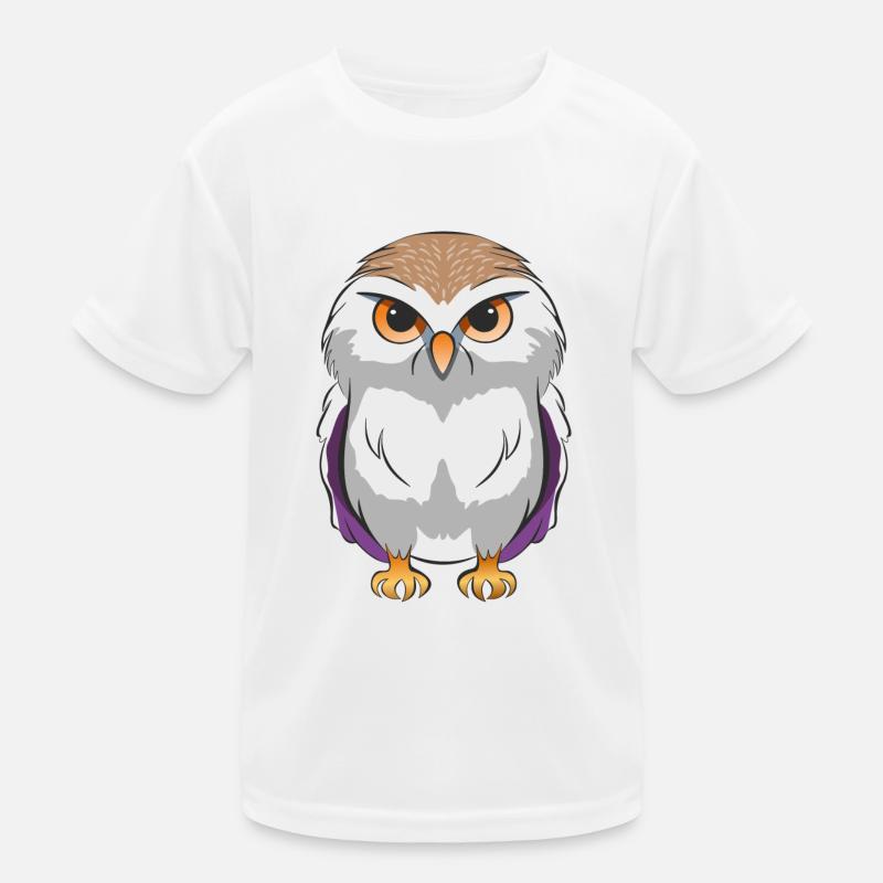 Eule Kinder Funktions-T-Shirt