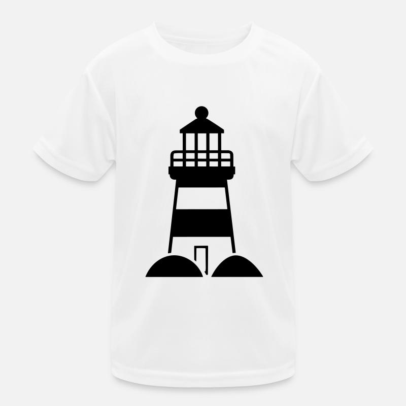 Leuchtturm Kinder Funktions-T-Shirt