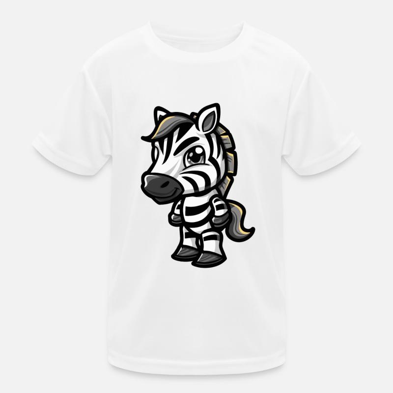 zebra Kids Functional T-Shirt