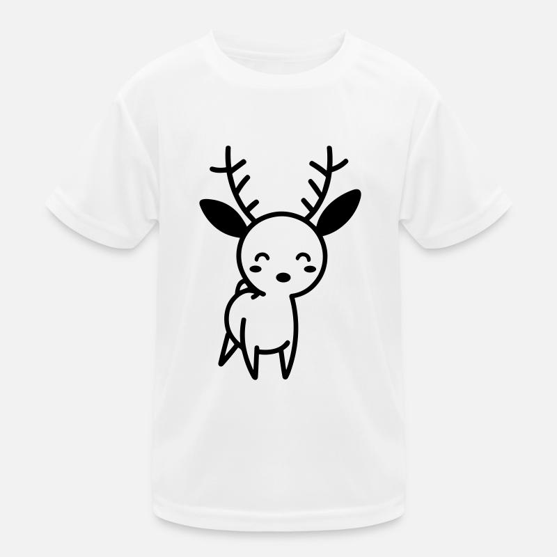 Deer Kids Functional T-Shirt