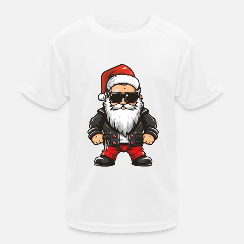 Le Père Noël cool T-shirt sport Enfant