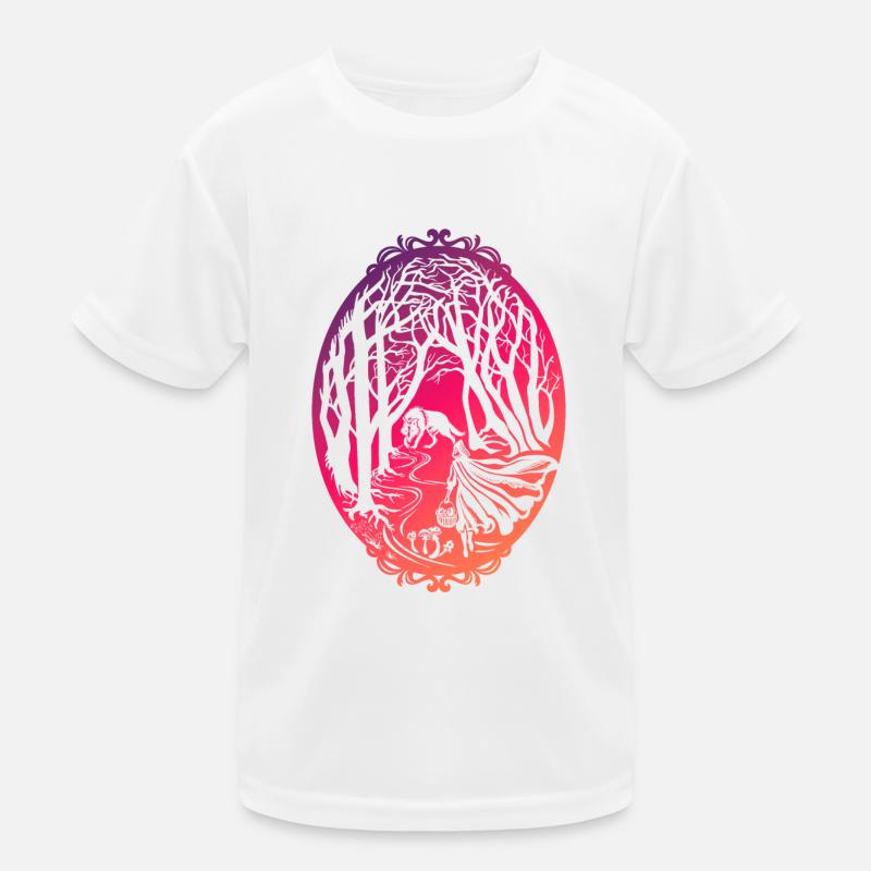Rotkäppchen Kinder Funktions-T-Shirt