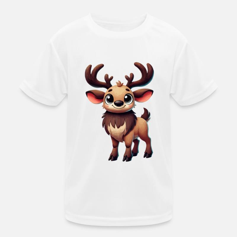 reh comic Kinder Funktions-T-Shirt