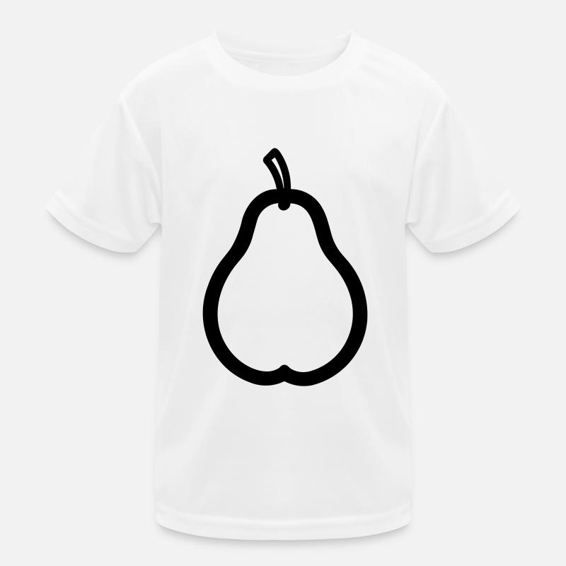 Birne Kinder Funktions-T-Shirt