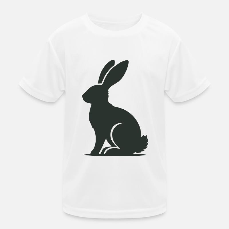 hase Kinder Funktions-T-Shirt
