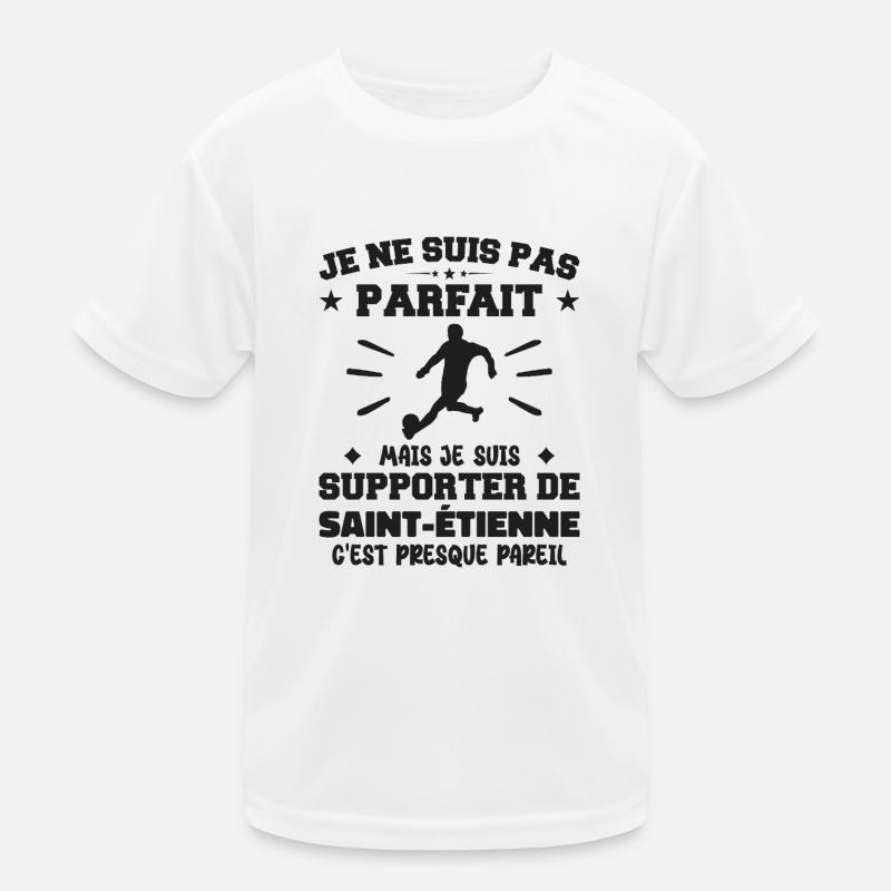 Ich bin ein Unterstützer von Saint Étienne Kinder Funktions-T-Shirt