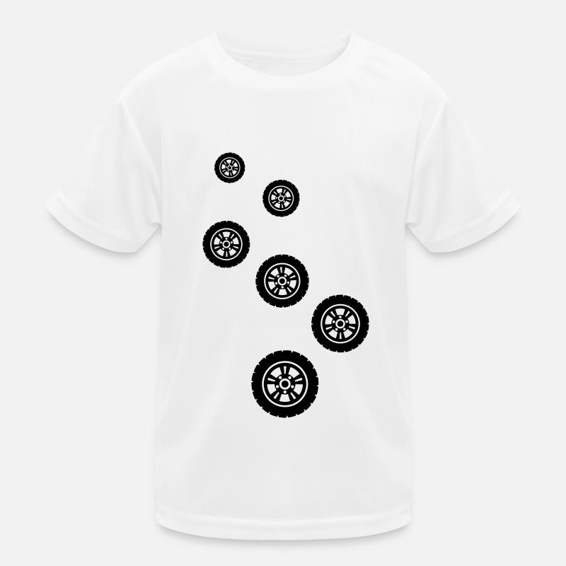 Tire tuning Kids Functional T-Shirt