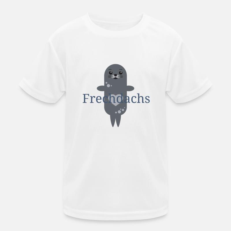 süße Robbe Frechdachs Kinder Funktions-T-Shirt