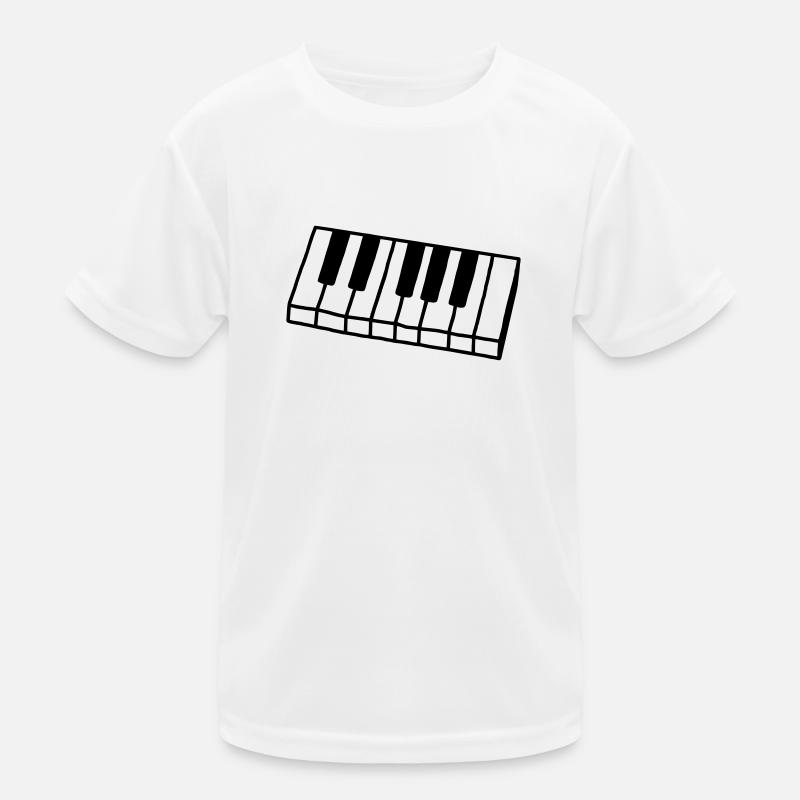 Piano - Keyboard Kids Functional T-Shirt