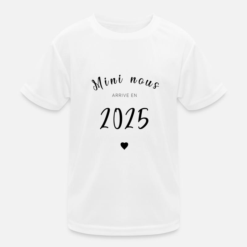 Bébé arrive en 2025 ! T-shirt sport Enfant