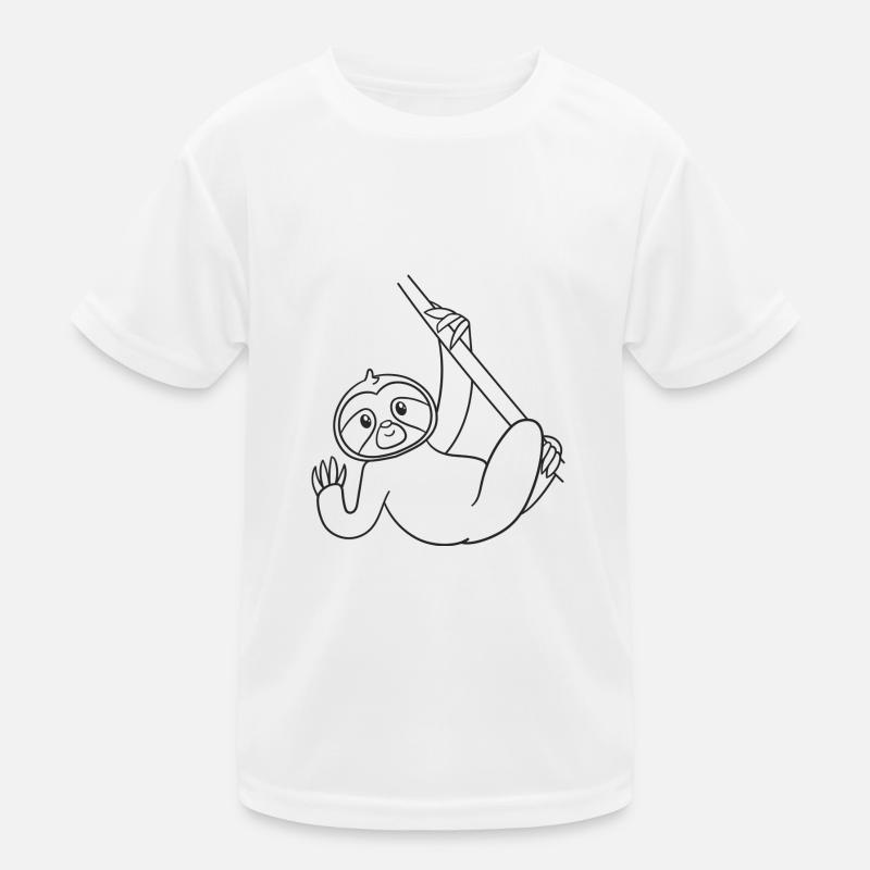 Sloth, Sloths, Gift, Gift idea Kids Functional T-Shirt