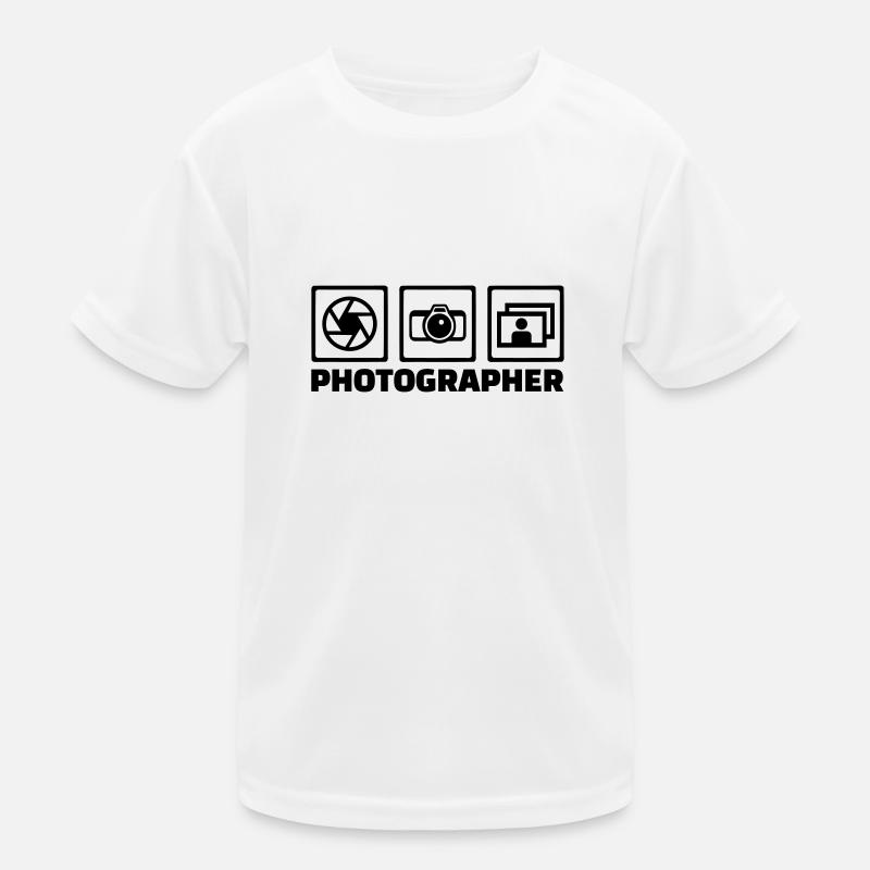 Fotograf Kinder Funktions-T-Shirt