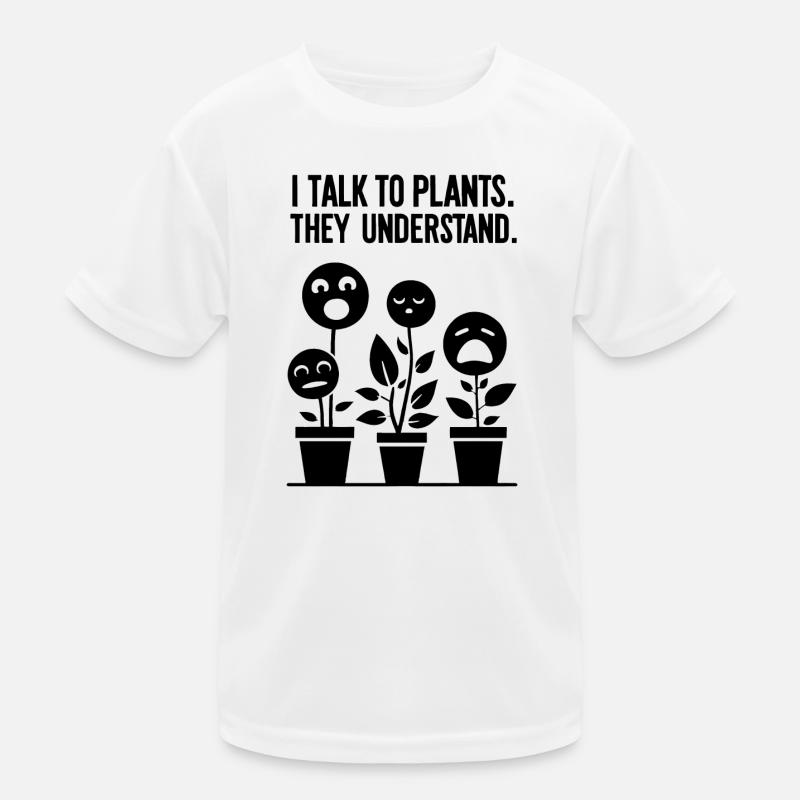 Comprendre les plantes : la communication avec le vert T-shirt sport Enfant