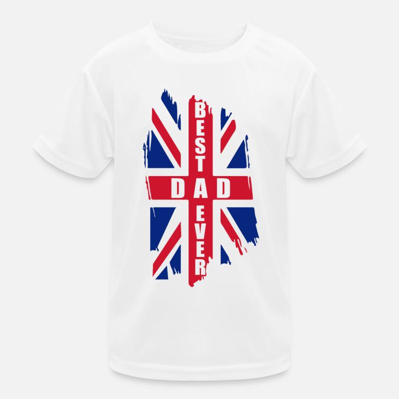 Bester Vater den es gib Kinder Funktions-T-Shirt