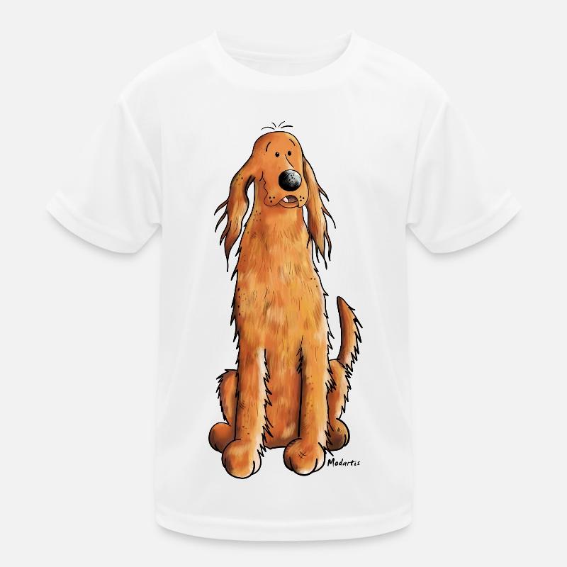 Funny Irish Setter Kinder Funktions-T-Shirt
