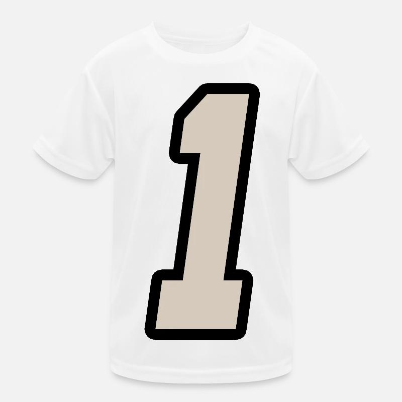 Nummer Eins 1 Kinder Funktions-T-Shirt