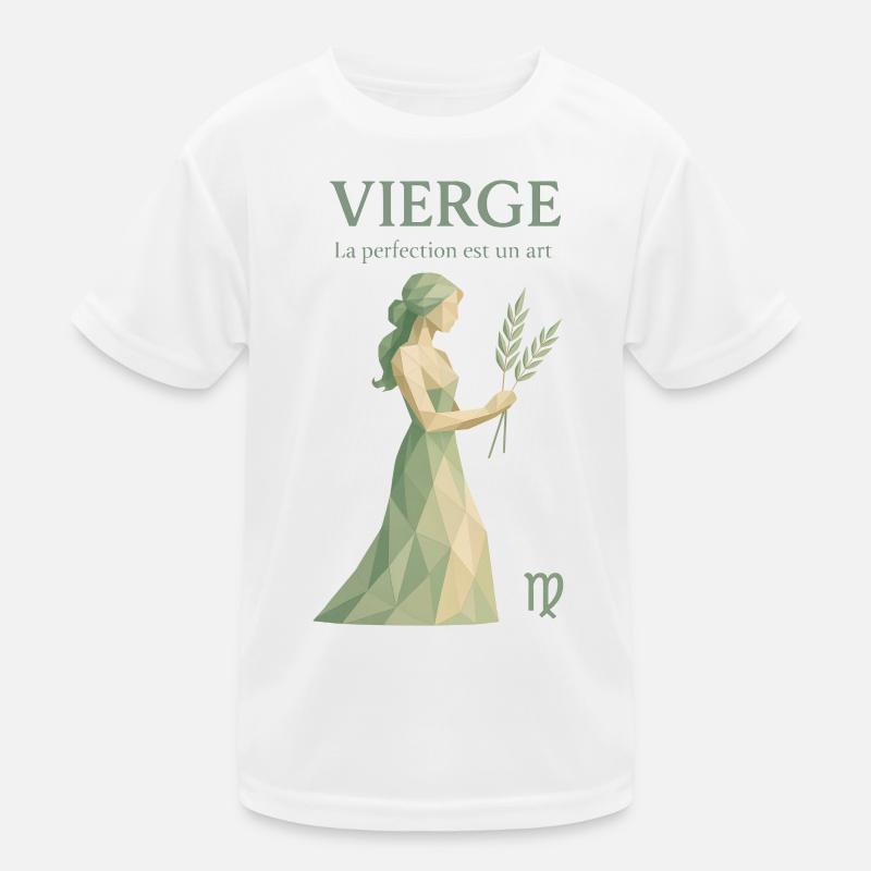 Jungfrau Sternzeichen - Astrologie Kinder Funktions-T-Shirt