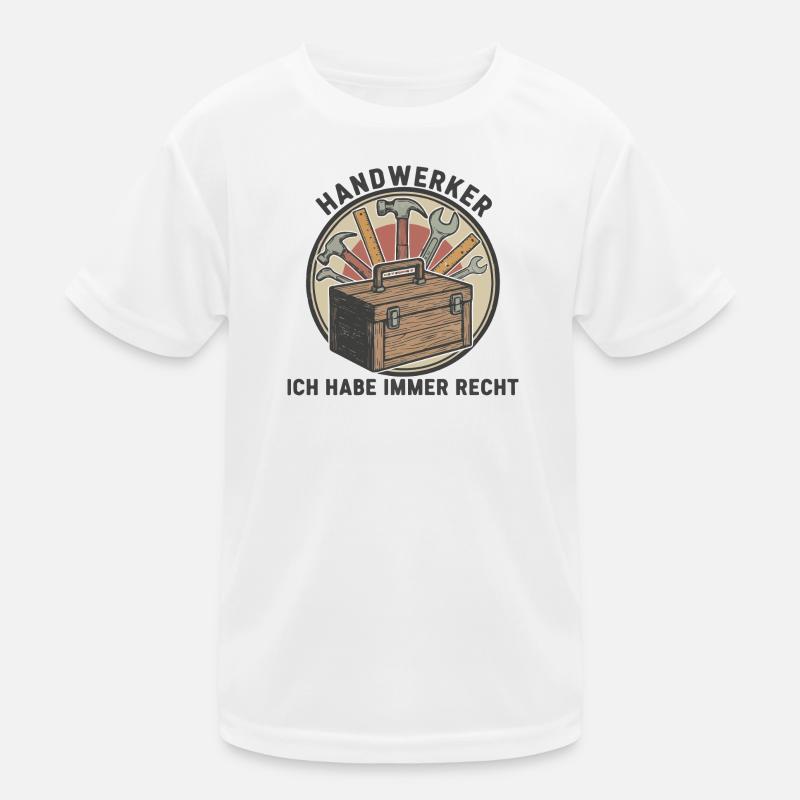 Handwerker Ehre Kinder Funktions-T-Shirt
