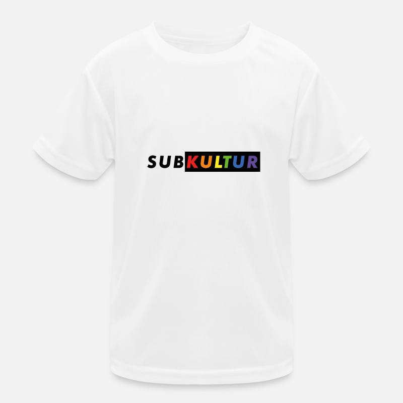 Subkultur Logo CSD#2 Kinder Funktions-T-Shirt