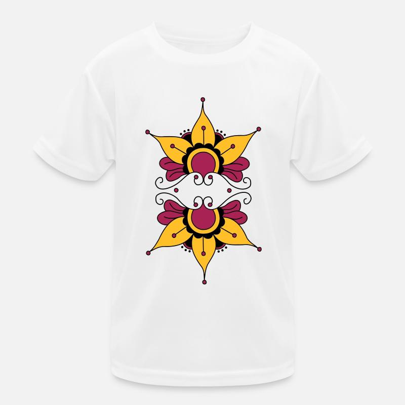 Oriental pattern Kids Functional T-Shirt