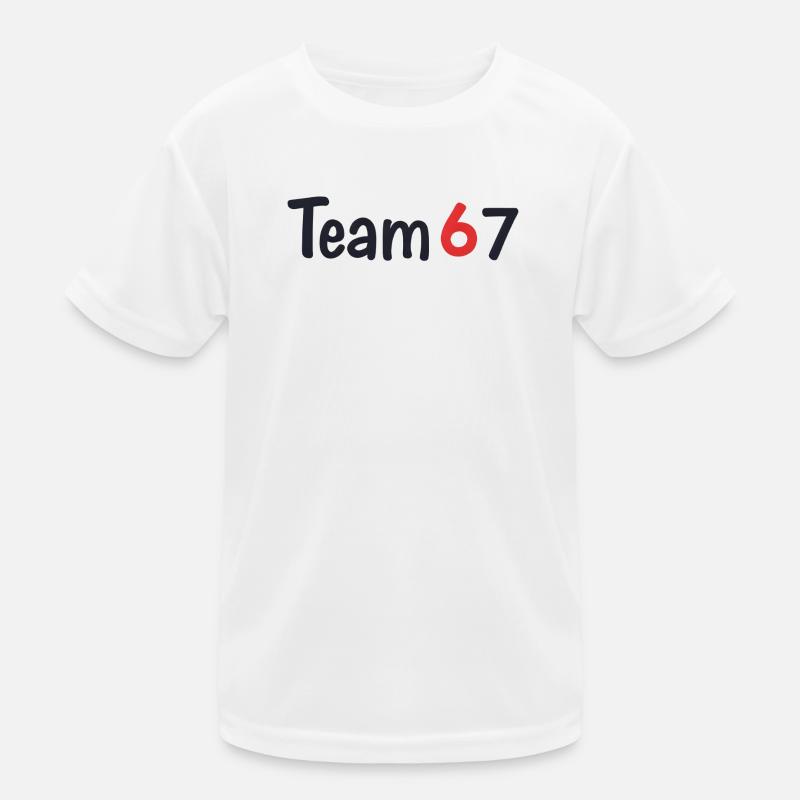 Team 6 7 – Collective Text Design Kids Functional T-Shirt