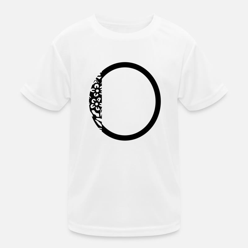 Buchstabe O Kinder Funktions-T-Shirt