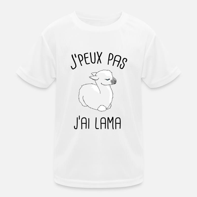 lama bébé T-shirt sport Enfant