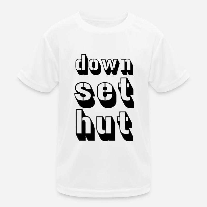 down_set_hut Kinder Funktions-T-Shirt